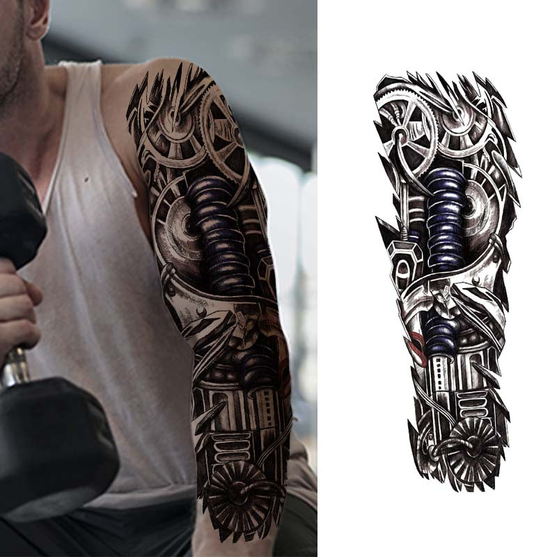Mechanical Temporary Sleeve Tattoos - Sleeve Tattoos for Men – neartattoos